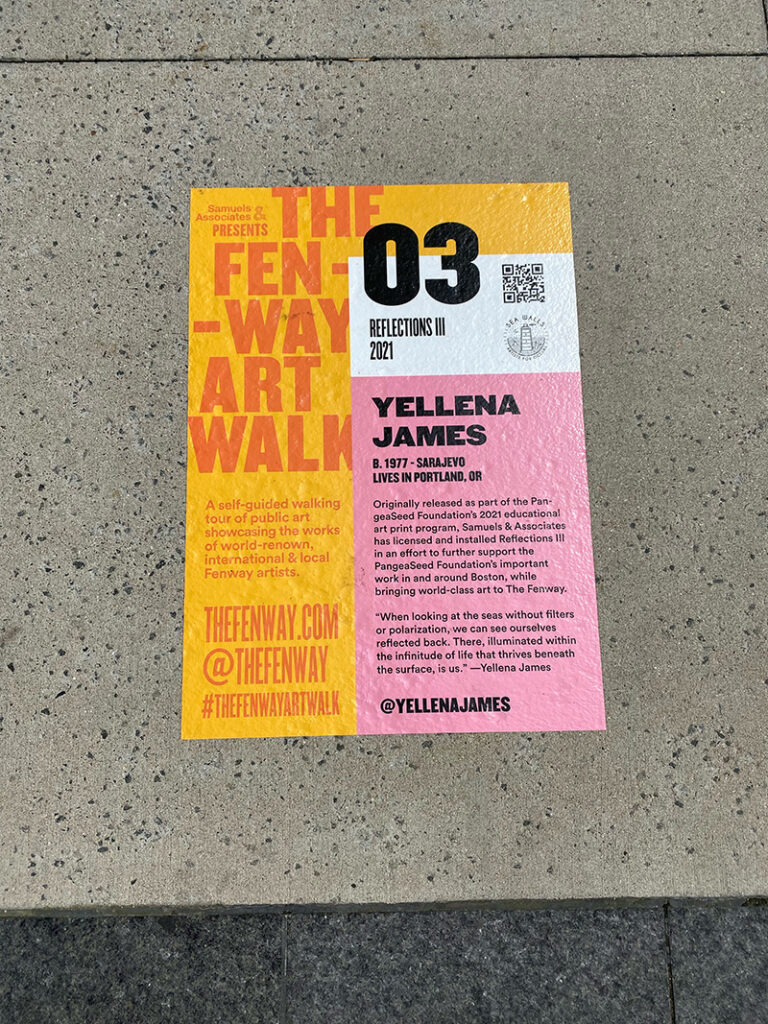 Yellena James Fenway Boston 100 Van Ness Mural